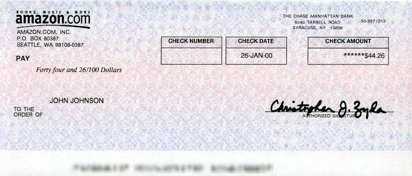 Spent it on 27-JAN-00