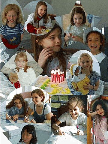 An American Girls American Girl Doll Party. Don't get me started on that racket...